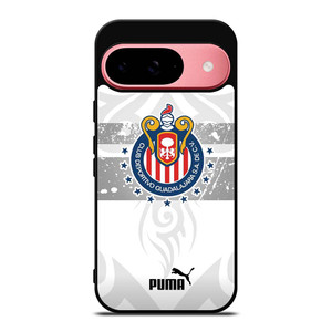 CLUB DEPORTIVO GUADALAJARA PUMA WHITE Google Pixel 9 Case Cover CLUB DEPORTIVO GUADALAJARA PUMA WHITE Google Pixel 9 Case Cover