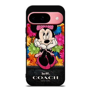 COACH MINNIE MOUSE FLOWER Google Pixel 9 Case Cover