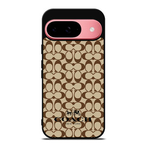 COACH NEW YORK BROWN Google Pixel 9 Case Cover COACH NEW YORK BROWN Google Pixel 9 Case Cover