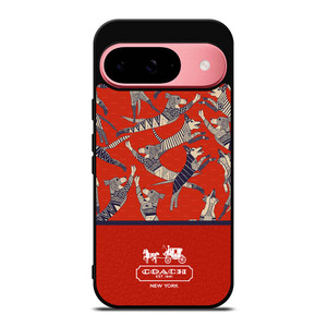 COACH NEW YORK DOG PARTY Google Pixel 9 Case Cover COACH NEW YORK DOG PARTY Google Pixel 9 Case Cover