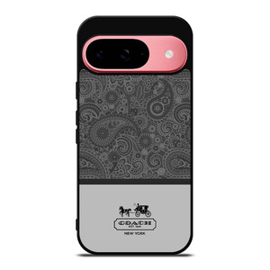 COACH NEW YORK GREY BATIK Google Pixel 9 Case Cover COACH NEW YORK GREY BATIK Google Pixel 9 Case Cover