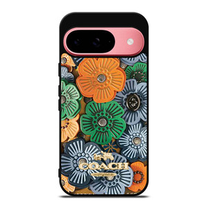 COACH NEW YORK TEA ROSE Google Pixel 9 Case Cover COACH NEW YORK TEA ROSE Google Pixel 9 Case Cover
