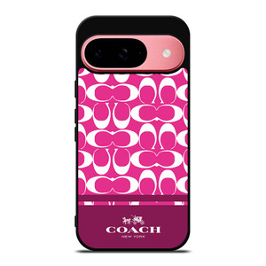 COACH PINK NEW YORK Google Pixel 9 Case Cover COACH PINK NEW YORK Google Pixel 9 Case Cover