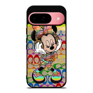 COACH RAINBOW MICKEY Google Pixel 9 Case Cover