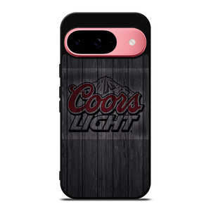 COORS LIGHT WOODEN LOGO Google Pixel 9 Case Cover COORS LIGHT WOODEN LOGO Google Pixel 9 Case Cover