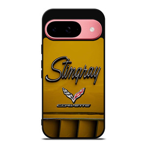CORVETTE STINGRAY LOGO YELLOW Google Pixel 9 Case Cover CORVETTE STINGRAY LOGO YELLOW Google Pixel 9 Case Cover
