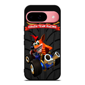 CRASH TEAM RACING BANDICOOT CTR TIRE Google Pixel 9 Case Cover CRASH TEAM RACING BANDICOOT CTR TIRE Google Pixel 9 Case Cover