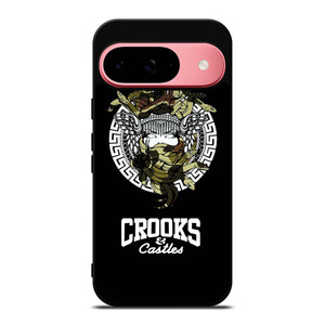 CROOKS AND CASTLES BANDANA SYMBOL Google Pixel 9 Case Cover CROOKS AND CASTLES BANDANA SYMBOL Google Pixel 9 Case Cover