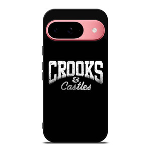 CROOKS AND CASTLES LOGO BLACK Google Pixel 9 Case Cover CROOKS AND CASTLES LOGO BLACK Google Pixel 9 Case Cover