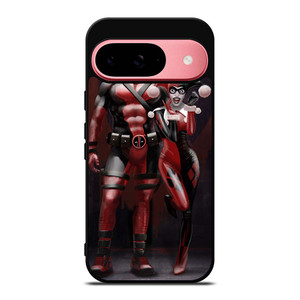 DEADPOOL HARLEY QUINN ANTI HERO Google Pixel 9 Case Cover DEADPOOL HARLEY QUINN ANTI HERO Google Pixel 9 Case Cover