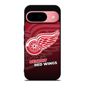 DETROIT RED WINGS HALFTONE EFFECT Google Pixel 9 Case Cover DETROIT RED WINGS HALFTONE EFFECT Google Pixel 9 Case Cover