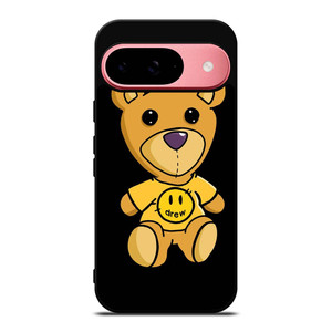 DREW SMILEY FACE TEDY BEAR Google Pixel 9 Case Cover DREW SMILEY FACE TEDY BEAR Google Pixel 9 Case Cover