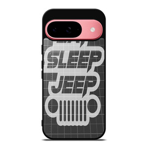 EAT SLEEP JEEP LOGO Google Pixel 9 Case Cover