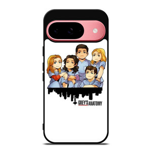 GREY'S ANATOMY CARTOON Google Pixel 9 Case Cover