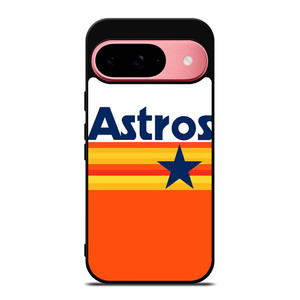 HOUSTON ASTROS STRIPE Google Pixel 9 Case Cover HOUSTON ASTROS STRIPE Google Pixel 9 Case Cover