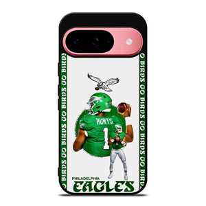 JALEN HURTS PHILADELPHIA STRIPE Google Pixel 9 Case Cover JALEN HURTS PHILADELPHIA STRIPE Google Pixel 9 Case Cover
