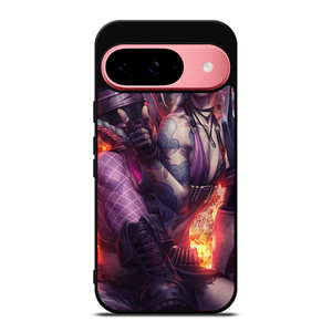 JINX LEAGUE OF LEGENDS 3 Google Pixel 9 Case Cover JINX LEAGUE OF LEGENDS 3 Google Pixel 9 Case Cover