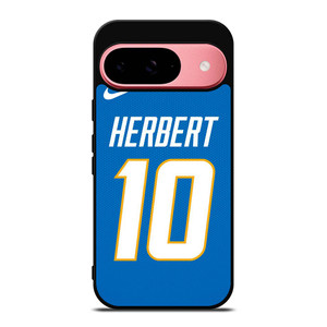JUSTIN HERBERT LOS ANGELES CHARGERS NFL Google Pixel 9 Case Cover