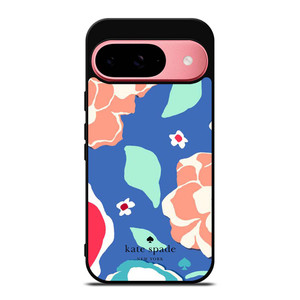 KATE SPADE NEW YORK BLUE FLORAL Google Pixel 9 Case Cover KATE SPADE NEW YORK BLUE FLORAL Google Pixel 9 Case Cover