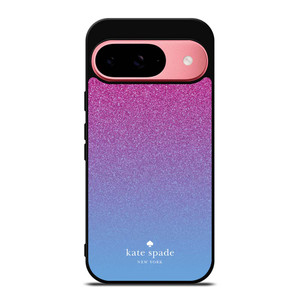 KATE SPADE NEW YORK PINK BLUE GLITTER Google Pixel 9 Case Cover