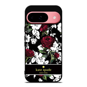 KATE SPADE ROSE RED WHITE Google Pixel 9 Case Cover KATE SPADE ROSE RED WHITE Google Pixel 9 Case Cover