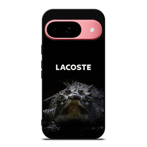 LACOSTE CROCODILE BLACK Google Pixel 9 Case Cover