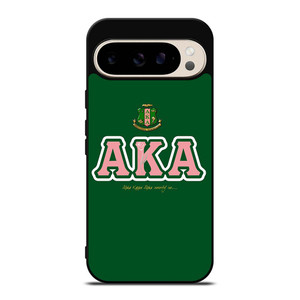 AKA PINK AND GREEN SIMPLE LOGO Google Pixel 9 Pro Case Cover AKA PINK AND GREEN SIMPLE LOGO Google Pixel 9 Pro Case Cover