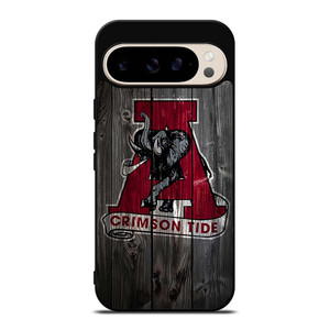 ALABAMA CRIMSON TIDE WOODEN ICON Google Pixel 9 Pro Case Cover