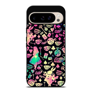 ALICE IN WONDERLAND COLLAGE Google Pixel 9 Pro Case Cover ALICE IN WONDERLAND COLLAGE Google Pixel 9 Pro Case Cover