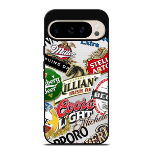 ALL BEER BRAND LOGO Google Pixel 9 Pro Case Cover