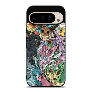 ALL POKEMON EEVEE MOZAIC Google Pixel 9 Pro Case Cover
