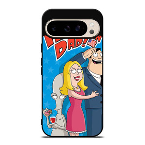 AMERICAN DAD CARTOON MOVIE Google Pixel 9 Pro Case Cover AMERICAN DAD CARTOON MOVIE Google Pixel 9 Pro Case Cover