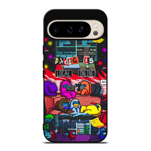 AMONG US LOCAL ONLINE Google Pixel 9 Pro Case Cover AMONG US LOCAL ONLINE Google Pixel 9 Pro Case Cover