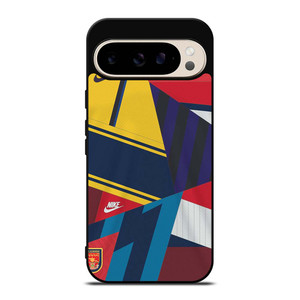 ARSENAL FC RETRO JERSEY COLLAGE Google Pixel 9 Pro Case Cover ARSENAL FC RETRO JERSEY COLLAGE Google Pixel 9 Pro Case Cover