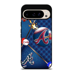 ATLANTA BRAVES LOVE BASEBALL Google Pixel 9 Pro Case Cover