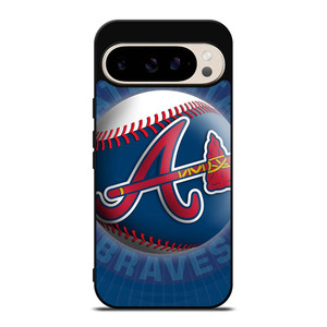 ATLANTA BRAVES MLB BALL Google Pixel 9 Pro Case Cover ATLANTA BRAVES MLB BALL Google Pixel 9 Pro Case Cover