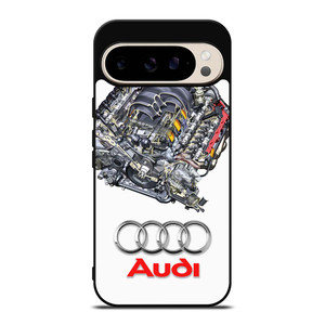 AUDI V8 FSI ENGINE LOGO Google Pixel 9 Pro Case Cover AUDI V8 FSI ENGINE LOGO Google Pixel 9 Pro Case Cover