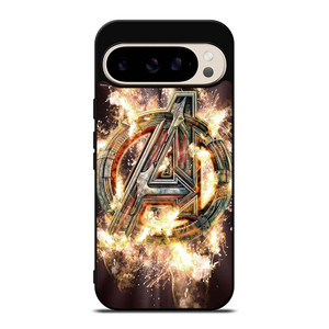 AVENGERS FIRE LOGO Google Pixel 9 Pro Case Cover