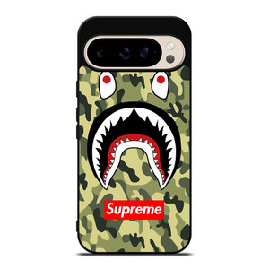 BAPE BATHING CAMO SHARK SUPREME Google Pixel 9 Pro Case Cover BAPE BATHING CAMO SHARK SUPREME Google Pixel 9 Pro Case Cover