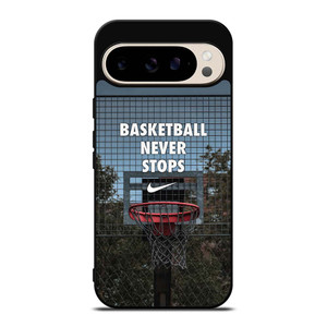 BASKETBALL NEVER STOPS RING Google Pixel 9 Pro Case Cover BASKETBALL NEVER STOPS RING Google Pixel 9 Pro Case Cover
