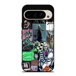BEETLEJUICE TIM BURTON COLLAGE Google Pixel 9 Pro Case Cover