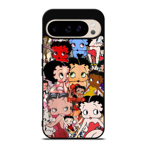 BETTY BOOP COLLAGE FACE Google Pixel 9 Pro Case Cover BETTY BOOP COLLAGE FACE Google Pixel 9 Pro Case Cover
