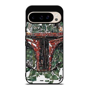 BOBA FETT STAR WARS MOZAIC Google Pixel 9 Pro Case Cover BOBA FETT STAR WARS MOZAIC Google Pixel 9 Pro Case Cover