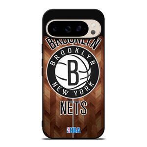 BROOKLYN NETS WOODEN LOGO Google Pixel 9 Pro Case Cover BROOKLYN NETS WOODEN LOGO Google Pixel 9 Pro Case Cover