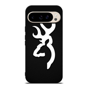 BROWNING ARMS METAL LOGO Google Pixel 9 Pro Case Cover BROWNING ARMS METAL LOGO Google Pixel 9 Pro Case Cover