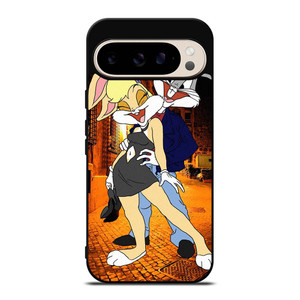 BUGS AND LOLA BUNNY LOONEY TUNES Google Pixel 9 Pro Case Cover BUGS AND LOLA BUNNY LOONEY TUNES Google Pixel 9 Pro Case Cover