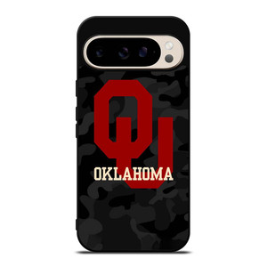 CAMO OKLAHOMA SOONERS LOGO Google Pixel 9 Pro Case Cover