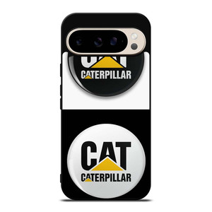 CAT CATERPILLAR WHITE BLACK Google Pixel 9 Pro Case Cover CAT CATERPILLAR WHITE BLACK Google Pixel 9 Pro Case Cover