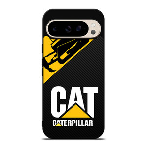 CATERPILLAR CAT BULLDOZER CARBON Google Pixel 9 Pro Case Cover CATERPILLAR CAT BULLDOZER CARBON Google Pixel 9 Pro Case Cover
