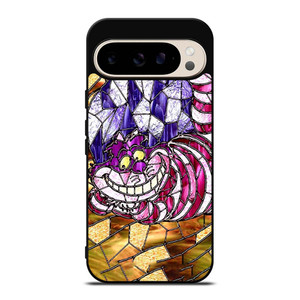 CHESHIRE CAT STAINED GLASS Google Pixel 9 Pro Case Cover CHESHIRE CAT STAINED GLASS Google Pixel 9 Pro Case Cover